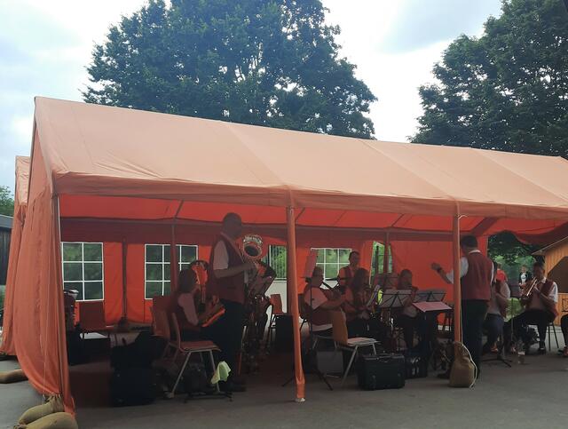 Der Musikverein Roigheim spielte über den Nachmittag | Foto: privat