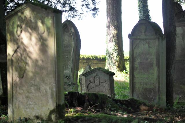 Hier handelt es sich wohl um ein Kindergrab. | Foto: Daniela Somers