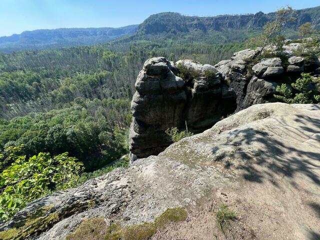 Aussicht vom "Dach des Kuhstalls" | Foto: Lothar Winkler