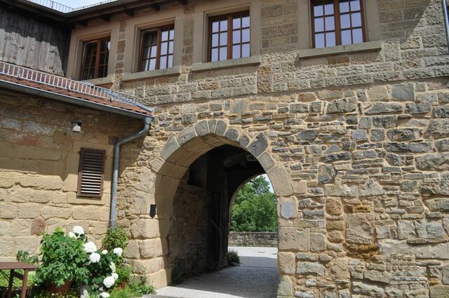 Das Tor zum Burghof | Foto: Daniela Somers