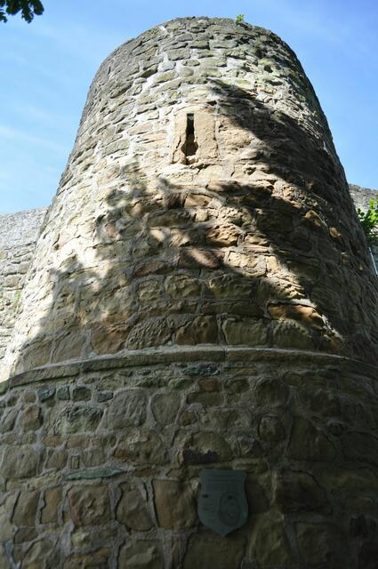 Einer der Wehrtürme. | Foto: Daniela Somers