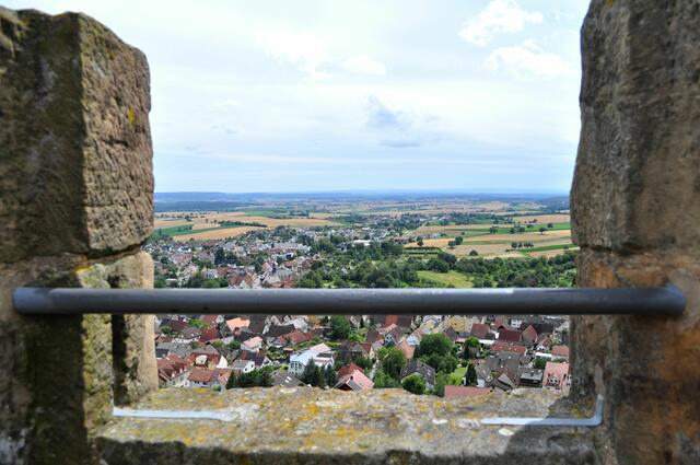 Ausblick vom Turm in den Kraichgau | Foto: Daniela Somers
