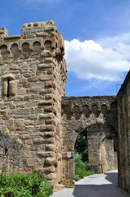 Mit insgesamt 4 Toren war die Burg gut geschützt. | Foto: Daniela Somers