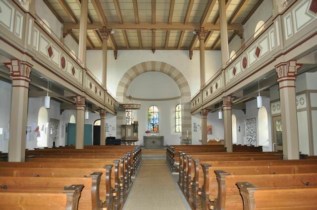 Die Kirche von innen. | Foto: Daniela Somers