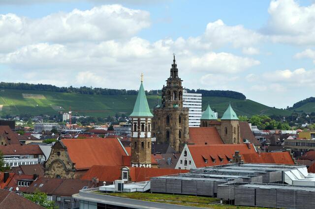 Kilianskirche und Deutschhof. | Foto: Daniela Somers
