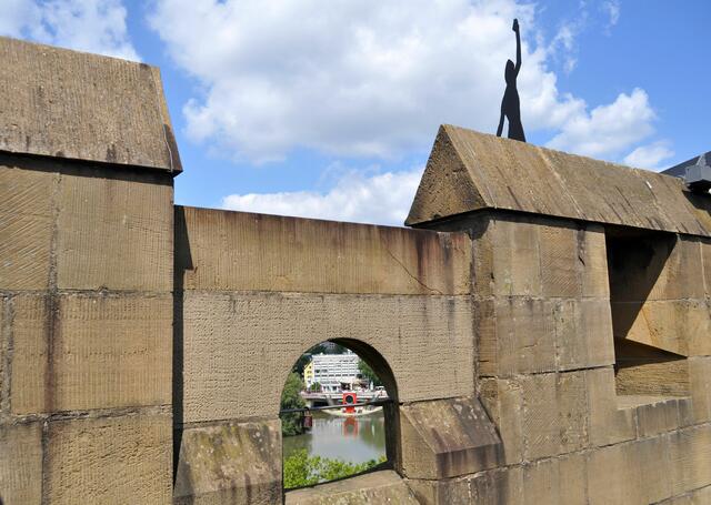 Oben auf der Plattform vom Götzenturm | Foto: Daniela Somers