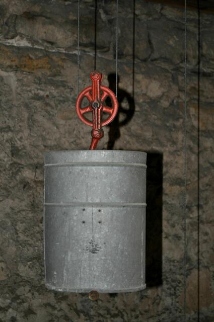 Eines der drei Gewichte. | Foto: Daniela Somers