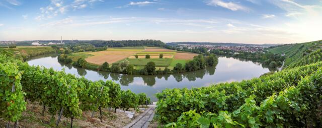 Die Neckarschleife bei Kirchheim | Foto: Ulrich Seidel