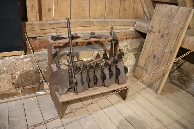 Hergestellte Werkzeuge in der Hammerschmiede | Foto: Marga Specht