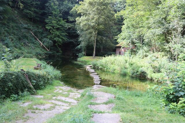 Furt über die Gronach | Foto: Marga Specht