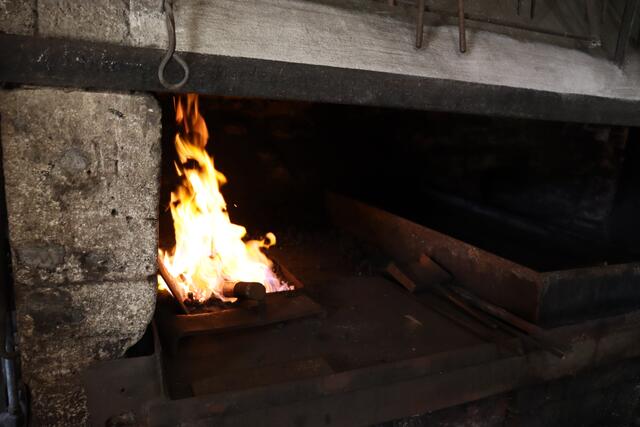 Schmiedefeuer | Foto: Marga Specht