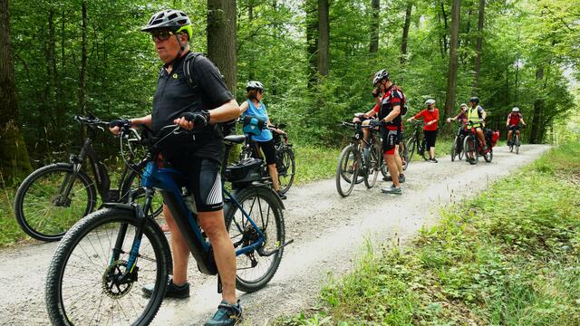 Kurze Pause im schattigen Wald. | Foto: Isolde Reitz