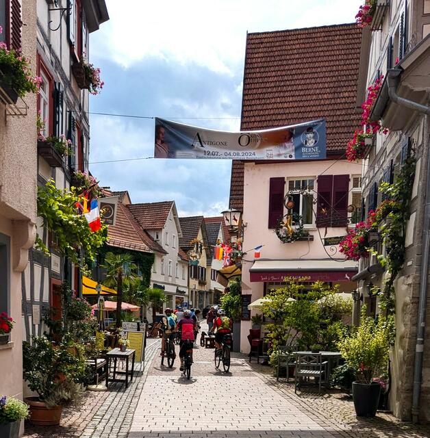 Urlaubsfeeling pur - Blick in die historische Altstadt Besigheims. | Foto: Isolde Reitz