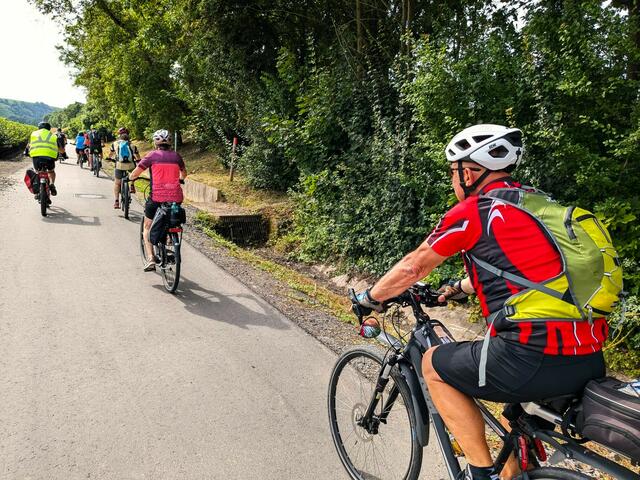 Weiter geht es Richtung Bietigheim. | Foto: Isolde Reitz