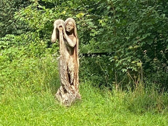 Kunst am Wegesrand.  | Foto: Beate Bonte