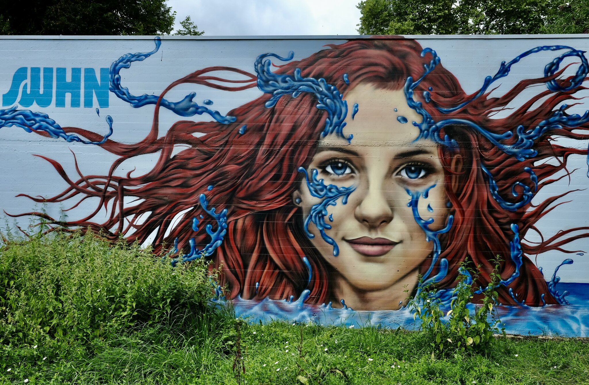 Graffiti in Heilbronn: Neckarhalde und Olgastrasse - Flein Graffiti in Heilbronn: Neckarhalde und Olgastrasse - Flein