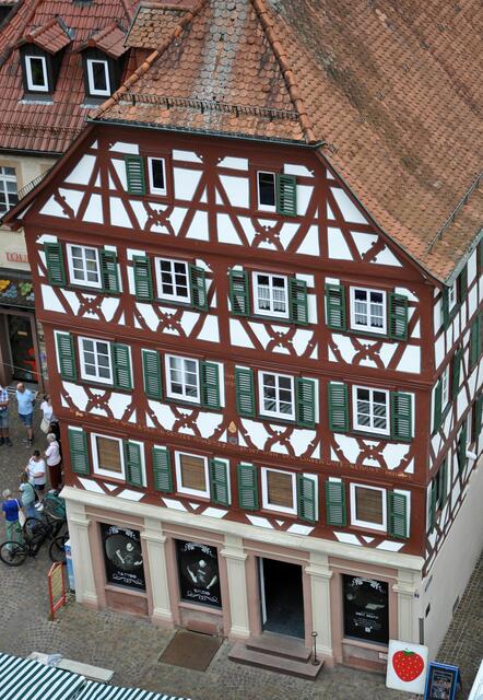 Haus Lindenlaub. Errichtet 1589. | Foto: Daniela Somers