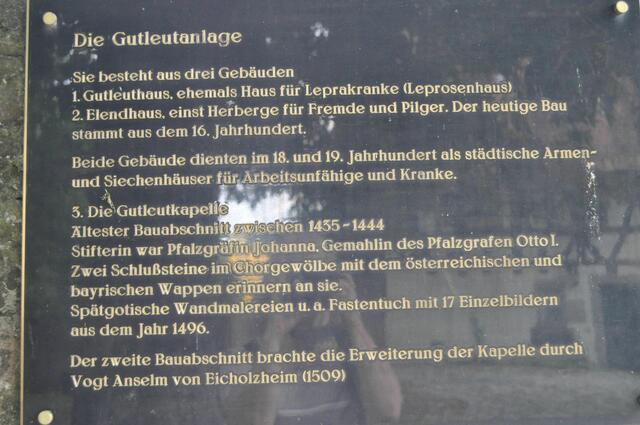 Erklärungstafel zur Anlage | Foto: Daniela Somers