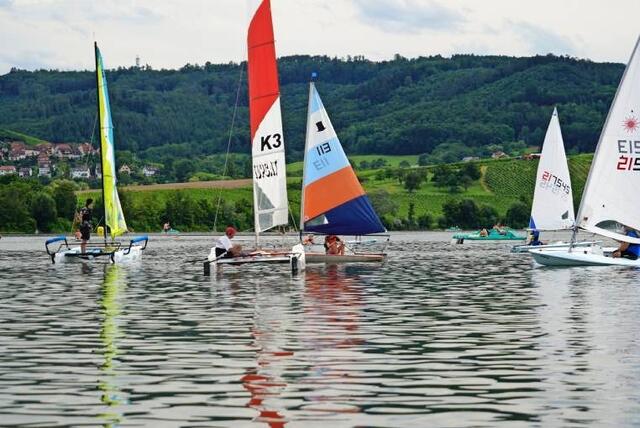 Segeln geht auf dem Breitenauer See - aber nur für Vereinsmitglieder. Kurse werden jedes Jahr angeboten. | Foto: privat