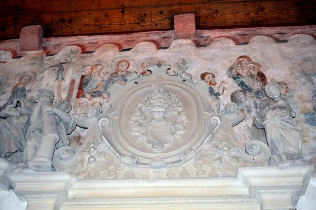 Darstellung des Abendmahls an der Südseite des Chor. | Foto: Daniela Somers