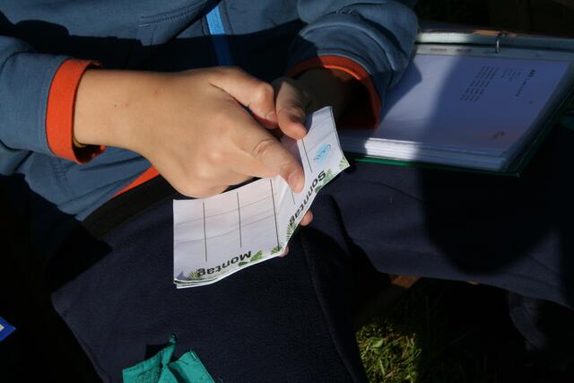 Alle Teilnehmer hatten einen eigenen Survival-Pass, den sie durch besonderes Engagement mit einem Stempel füllen konnten. Ab 20 Stempeln war man am Ende der Woche ein "Überlebender" | Foto: Fototeam des Zeltlagers