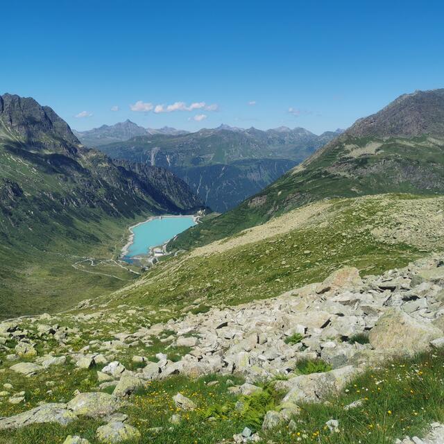 Blick auf den Vermuntstausee | Foto: J.Betz
