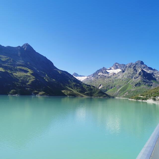 Silvretta Stausee mit Piz Buin | Foto: J.Betz