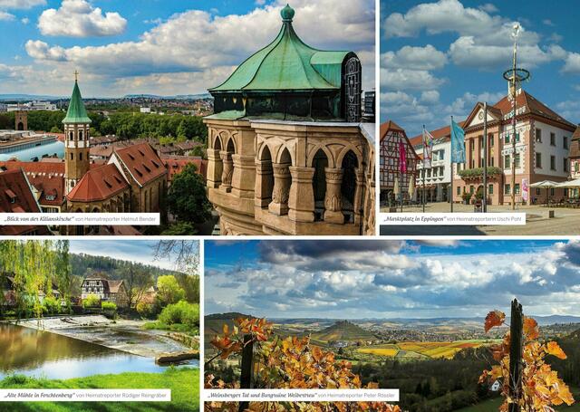 Das Heimat-Puzzle setzt sich aus den vier Gewinnerbildern zusammen, die zeigen: So schön ist unsere Heimat. | Foto: HSt Grafik