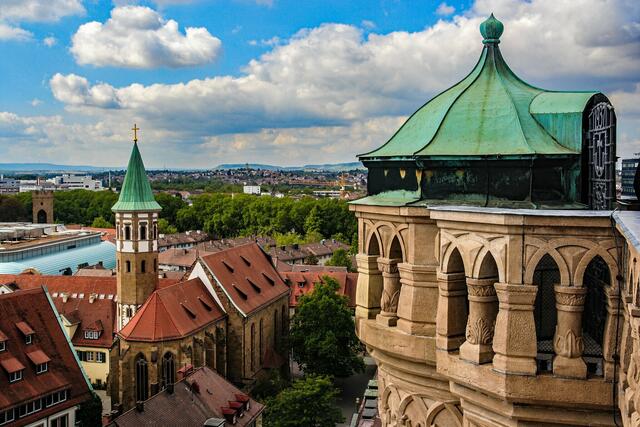 Das Gewinnerbild der Region Heilbronn mit tollem Blick über die Stadt schoss Helmut Bender. | Foto: Helmut Bender