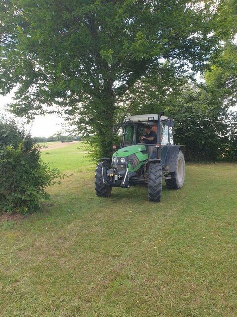 Auch im Außenbereich gab es viel zu tun | Foto: Michael Schenk