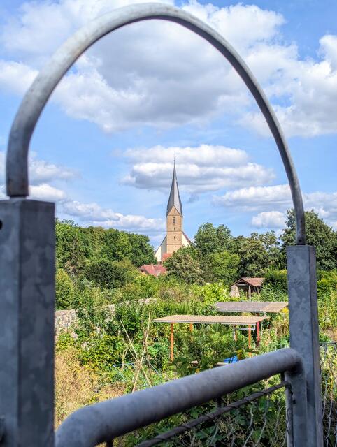 Blick zur Alexanderkirche | Foto: Ulrich Seidel