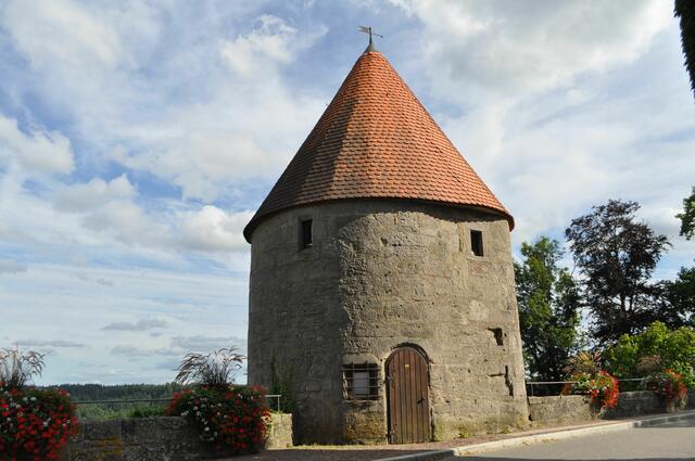 Hier war der Nachtwächter. Und er musste stündlich, durch Rufen, mit dem Hochwächter auf dem Lachnerturm in Verbindung bleiben. Um die Wachsamkeit zu bestätigen. | Foto: Daniela Somers