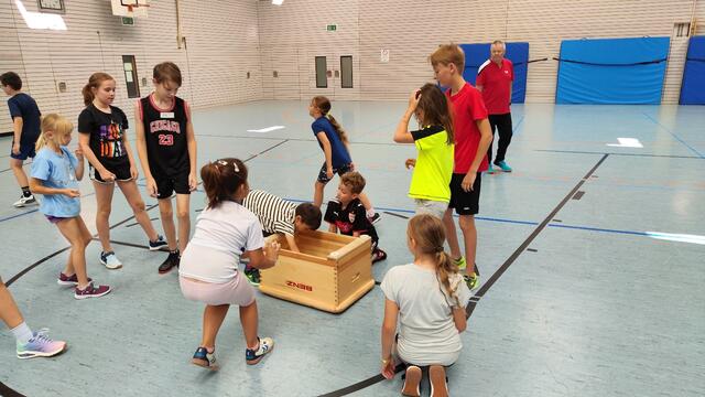 Spiel: Halte den Kasten frei | Foto: Andreas Marré