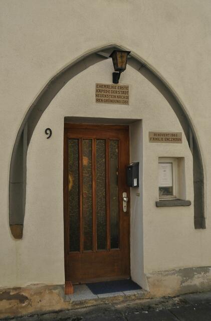 Hier stand früher die erste Kapelle der Stadt von 1351 | Foto: Daniela Somers