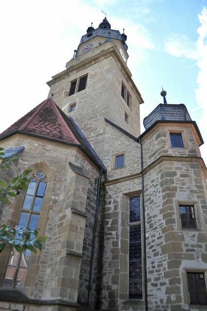 Die Stadtkirche wurde auf den Resten der hl. Maria geweihten Kapelle errichtet. | Foto: Daniela Somers