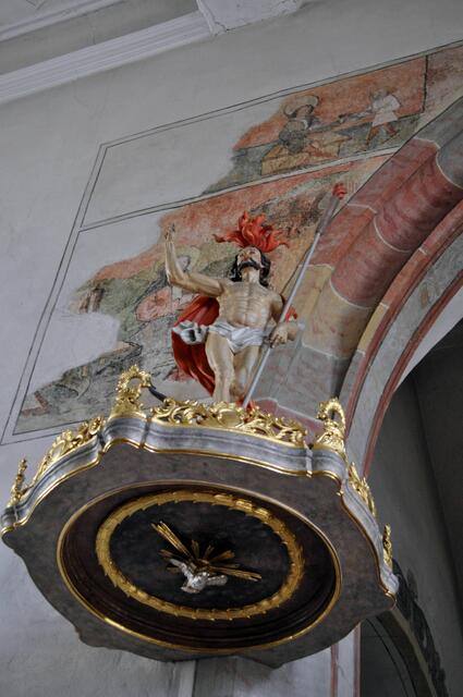 1967-69 wurde die Kirche renoviert und spätmittelalterliche Fresken freigelegt. | Foto: Daniela Somers