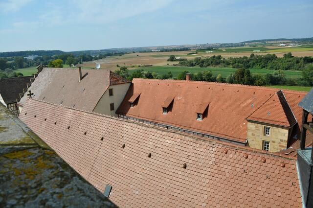 Ausblick vom Turm auf das Schloss | Foto: Daniela Somers