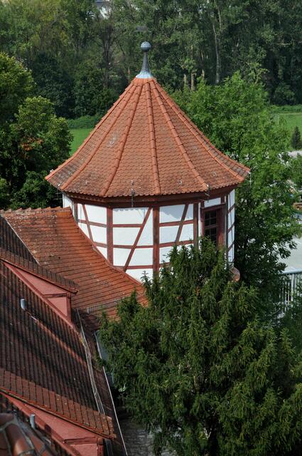 Der Turm des Schlosses. | Foto: Daniela Somers