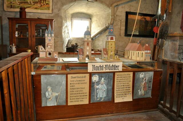 In dem kleinen Museum sieht man auch Modelle der früheren Turmformen. | Foto: Daniela Somers