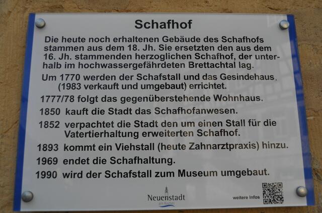 Erklärungstafel. Damit ich nicht so viel schreiben muss. | Foto: Daniela Somers