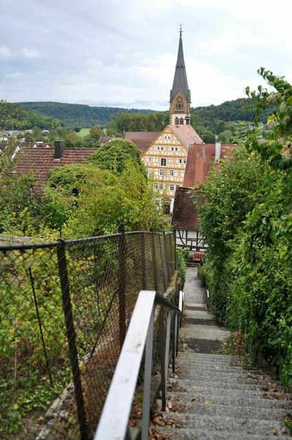 Und jetzt gehts die vielen Stäffele wieder nach unten. | Foto: Daniela Somers