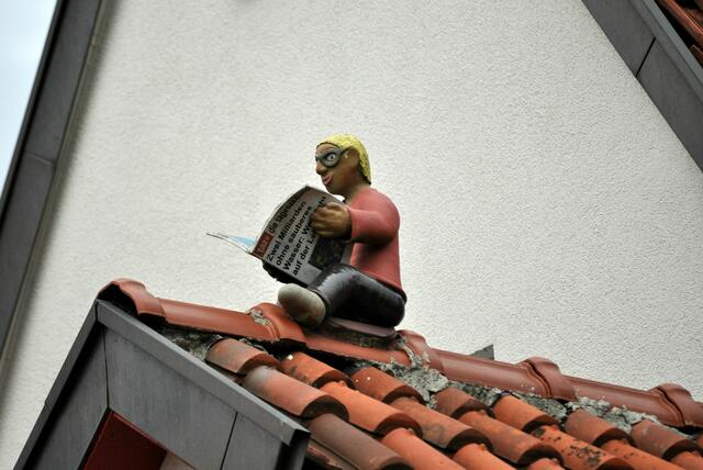 Giebelfigur. | Foto: Daniela Somers