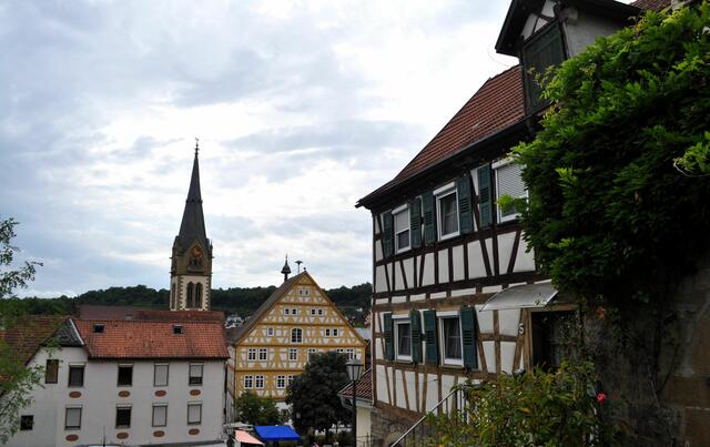 Der Blick vom Schlossberg zum oberen Marktplatz | Foto: Daniela Somers
