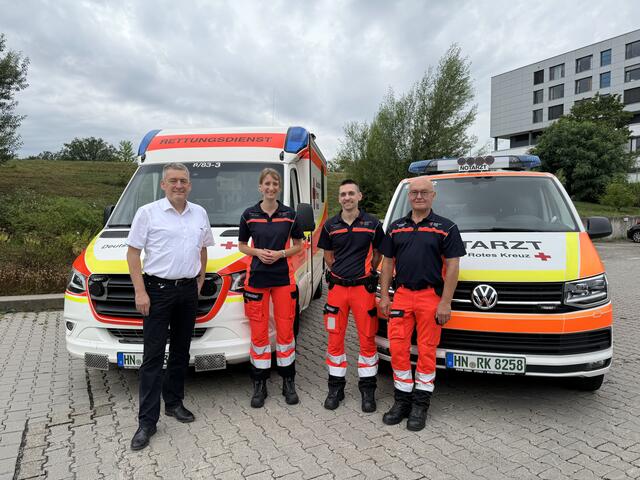 Arbeitsdienst beim Roten Kreuz | Foto: Isabell Huber MdL