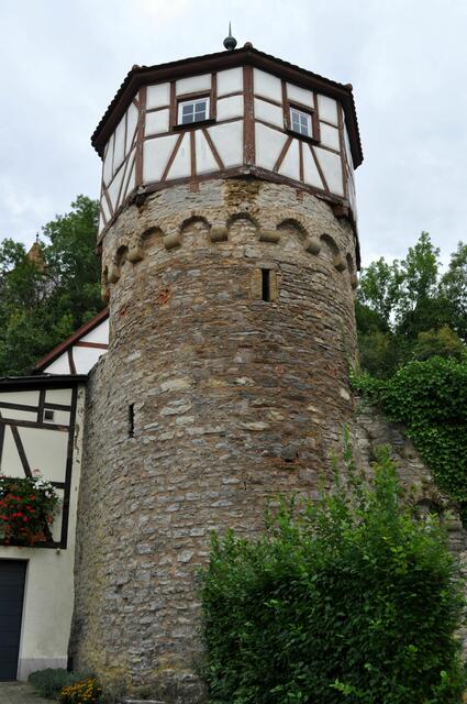 Der Hexenturm ist der einzige noch original erhaltene Turm. 1999 wurde das Innere des Turm renoviert. | Foto: Daniela Somers