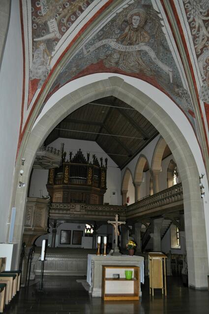 Blick ins Langhaus vom Chor aus. | Foto: Daniela Somers