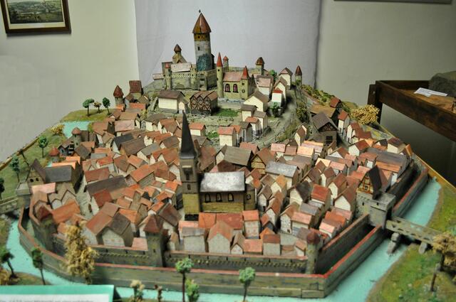 Modell der Stadt um 1640 | Foto: Daniela Somers