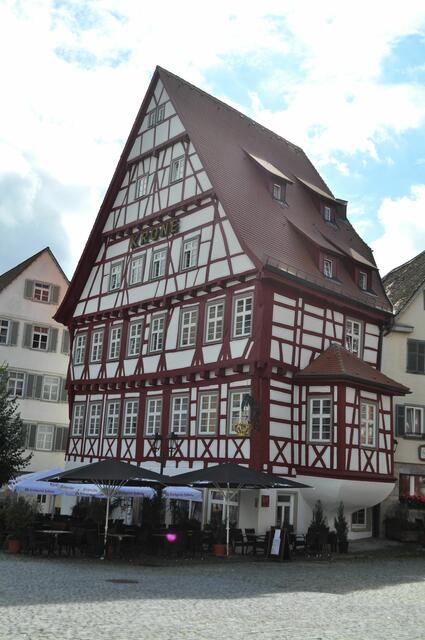 Das Gasthaus Krone war die traditionelle Schäferherberge. Das Gasthaus wurde schon 1475 erbaut. Davor stand aber schon ein Schenkhaus. | Foto: Daniela Somers