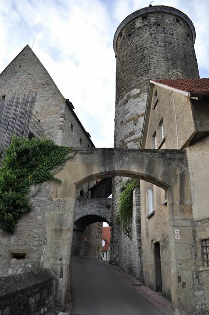 Am Torhaus. Hier war der Zugang zur Stadt. | Foto: Daniela Somers