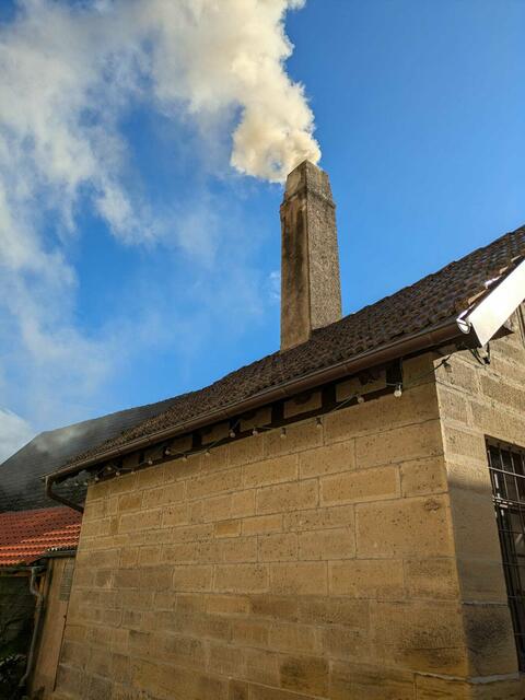 Wo Rauch ist, da ist auch Feuer | Foto: Landfrauen Grantschen